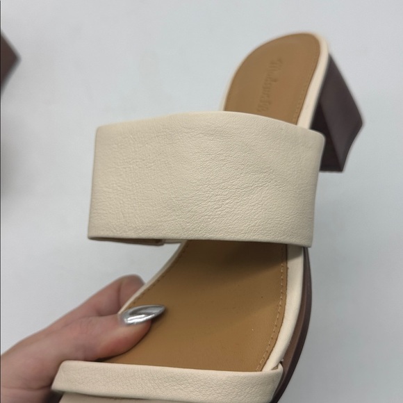 Madewell The Kaitlin Sandal Ecru Size 9 - Picture 8 of 16